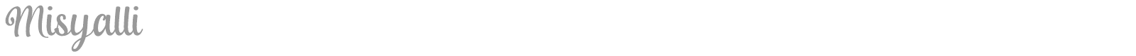 Misyalli font preview